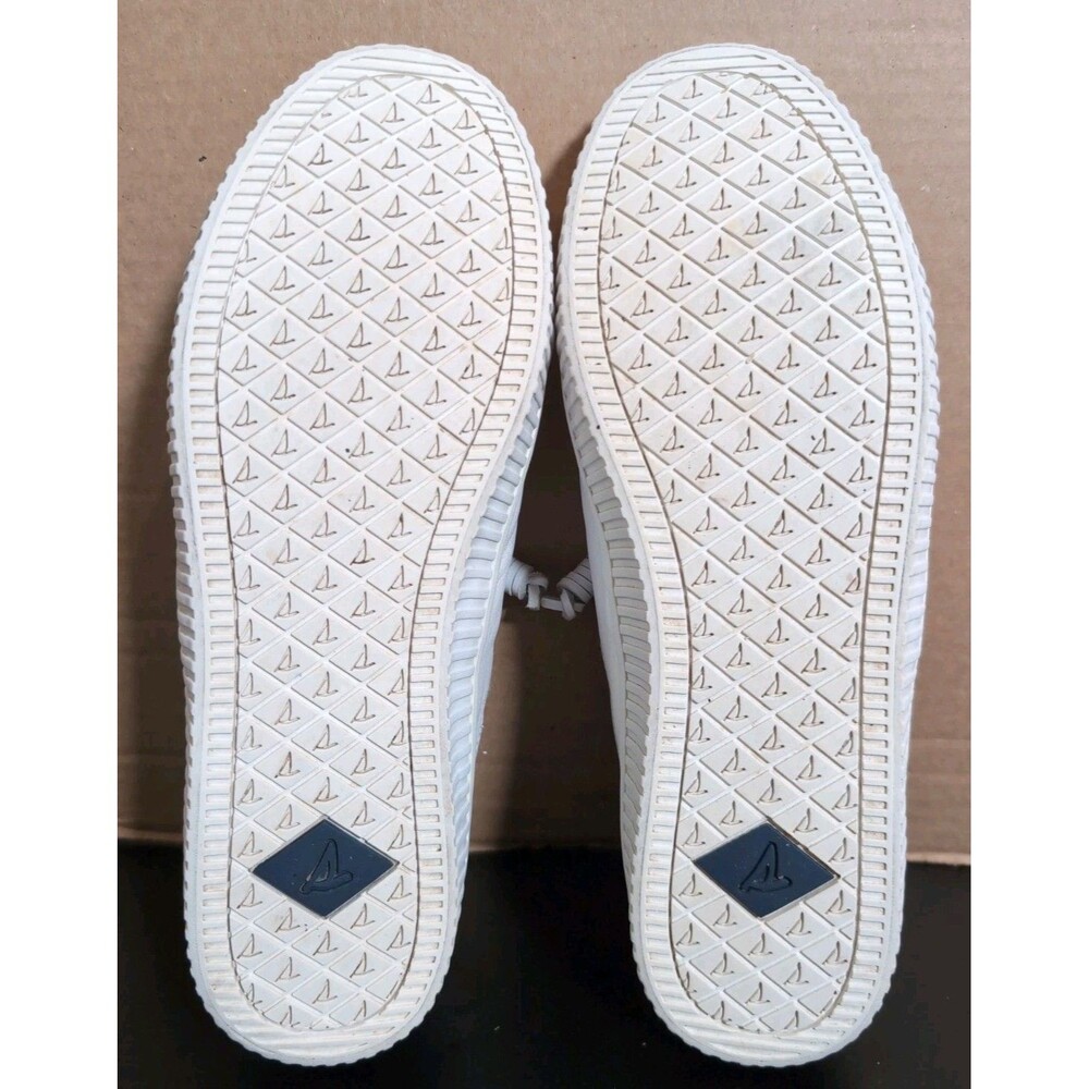SPERRY CREST VIBE CASUAL LEATHER SHOES SNEAKERS WOMENS SIZE 9M  VGC - Picture 10 of 11